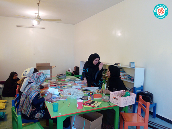 آغاز به کار کتابخانه‌ کودک‌محور گوریه در منطقه‌ی شعیبیه خوزستان 